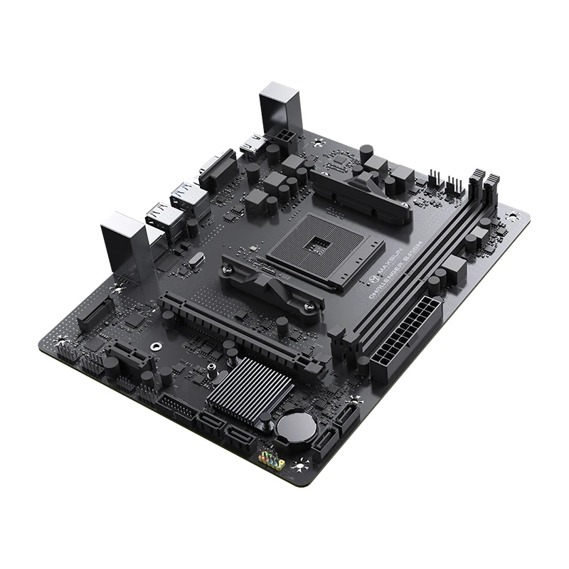 Maxsun-Kit de Placa base AMD B450M con Ryzen 5600, 2x8G, 3200MHz, CPU de escritorio para juegos, AM4, M-ATX, DDR4, USB3.2, PCIE 3,0