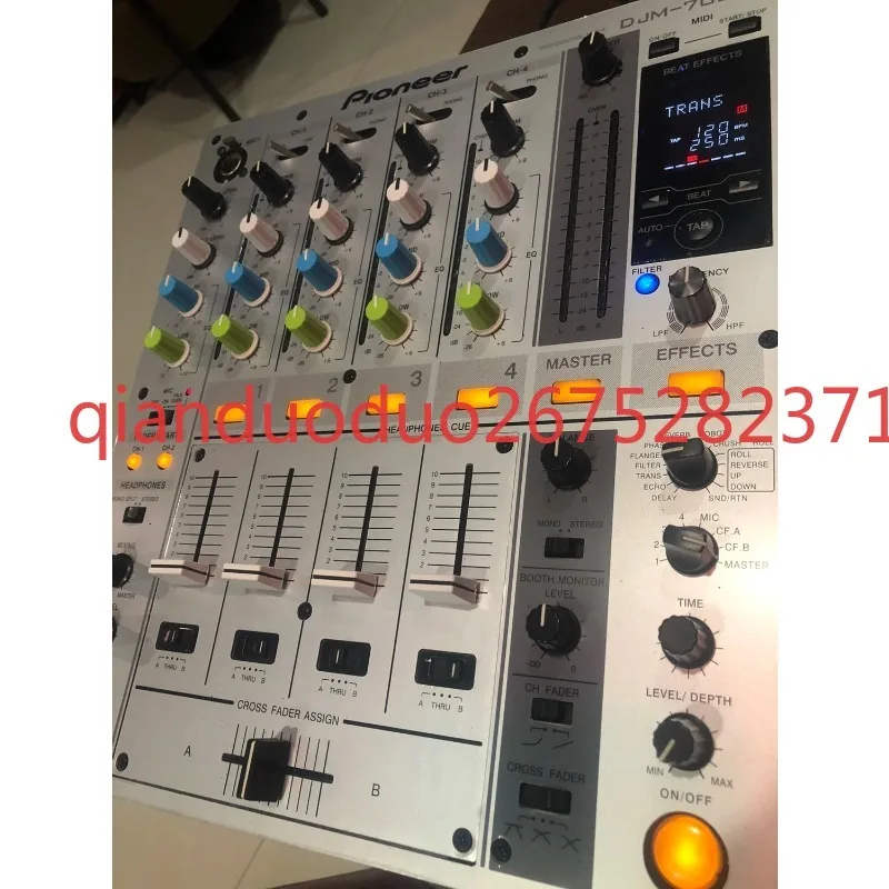 Pioneer-Mixing Console Panel Protection Film, liso branco prateado