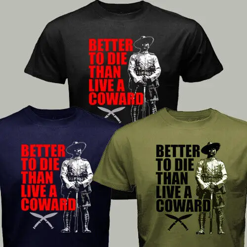 Better To Die Than Live A Coward. British Kukri Gukha Special Forces T-Shirt 100% Cotton O-Neck Short Sleeve Casual Mens T-shirt