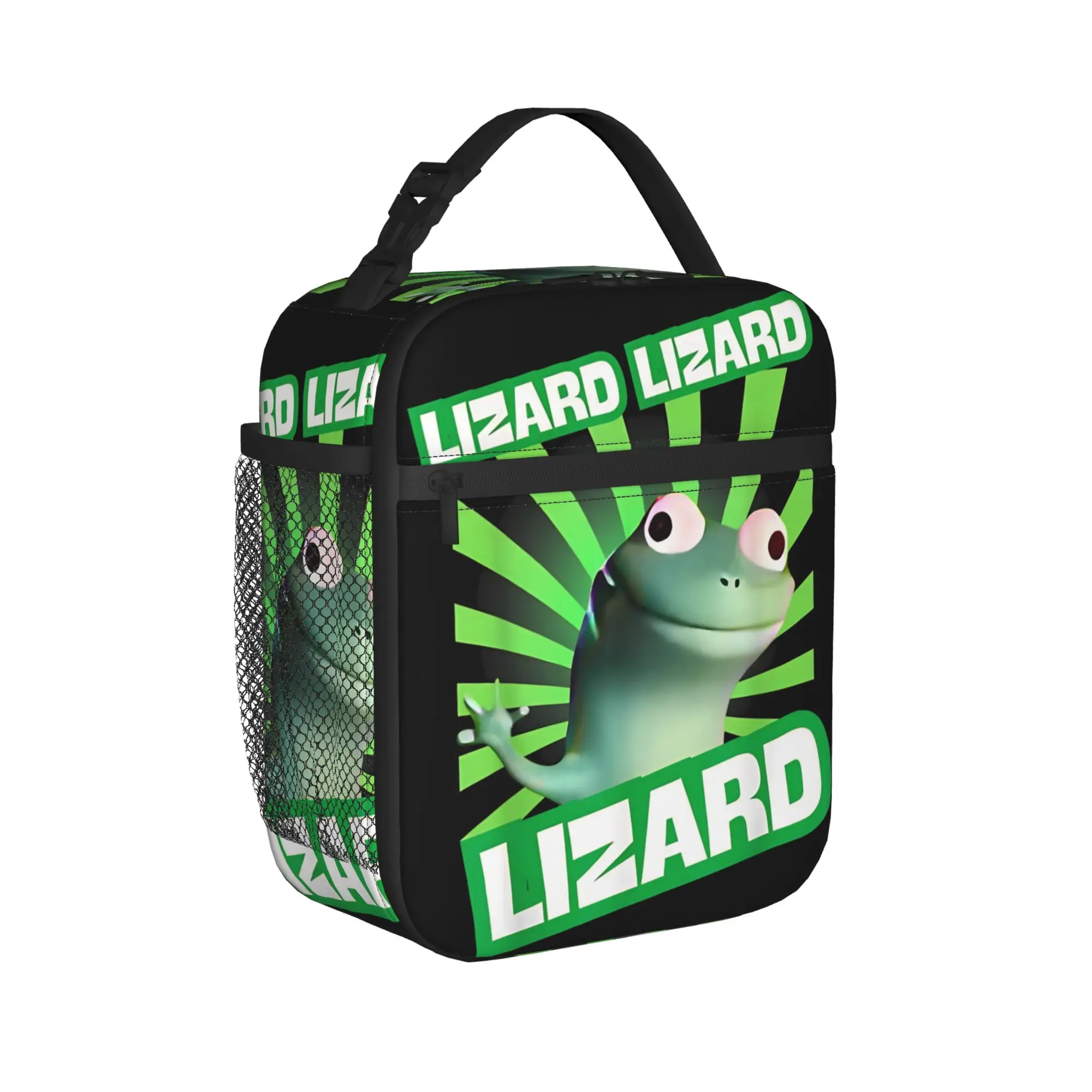 Tom Lizard Meme Hoppers Funny Weirdcore Animals   Insulated Lunch Bag Leakproof  Reusable Cooler Bag Tote Lunch Box College