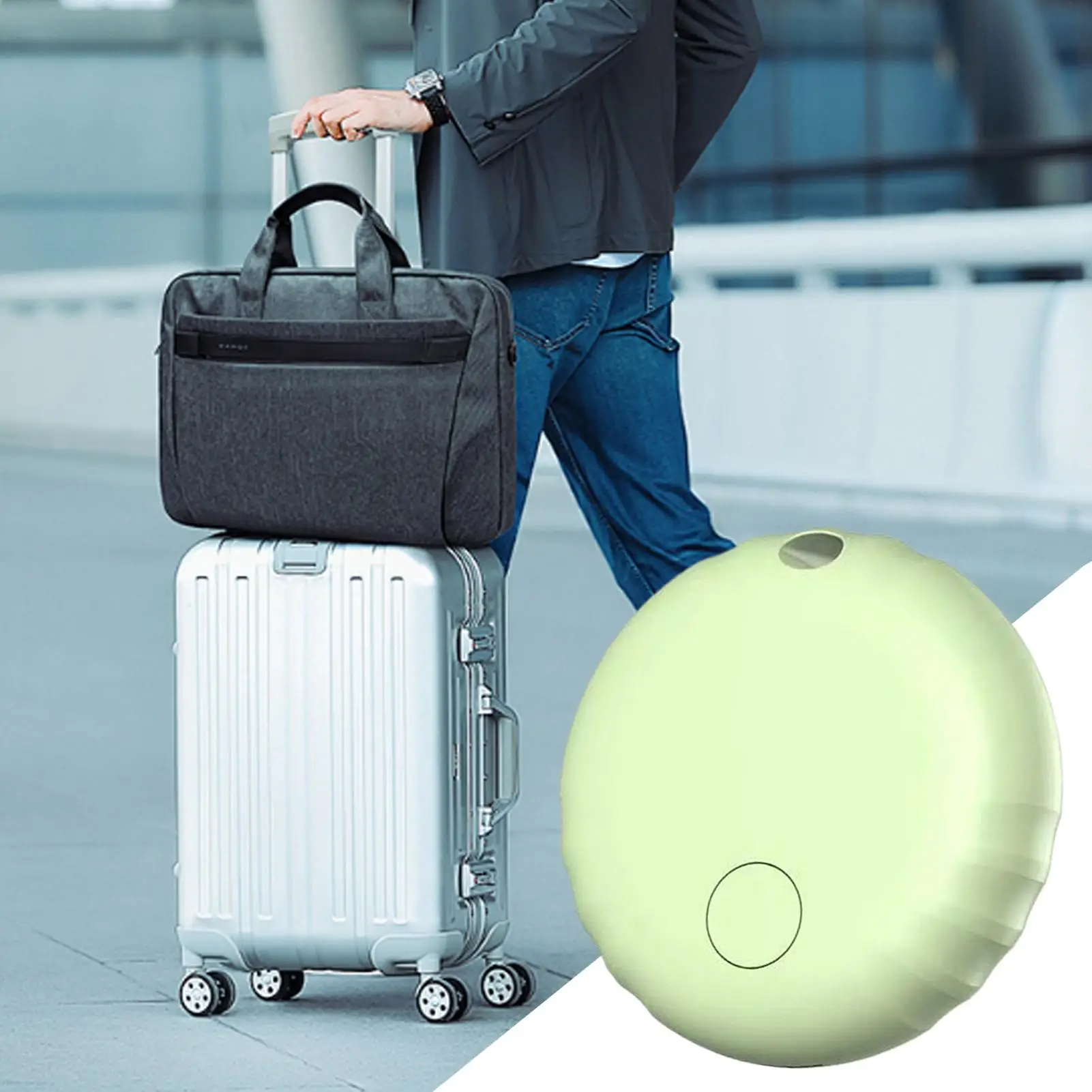 Localizador de chave inteligente rastreador pequenos gadgets com som para pet viagem bagagem mochila compras diário deslocamento casa carteira