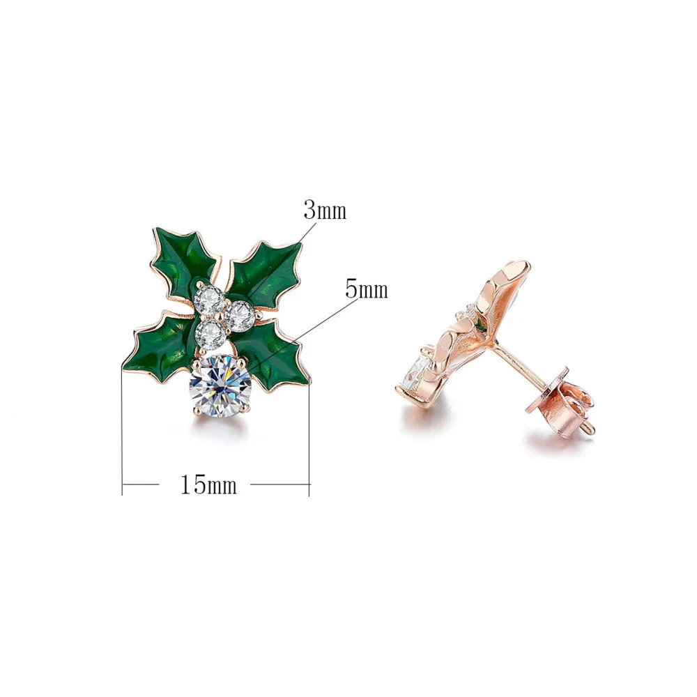 BIJOX STORY S925 Sterling Silver Moissanite Earrings for Women