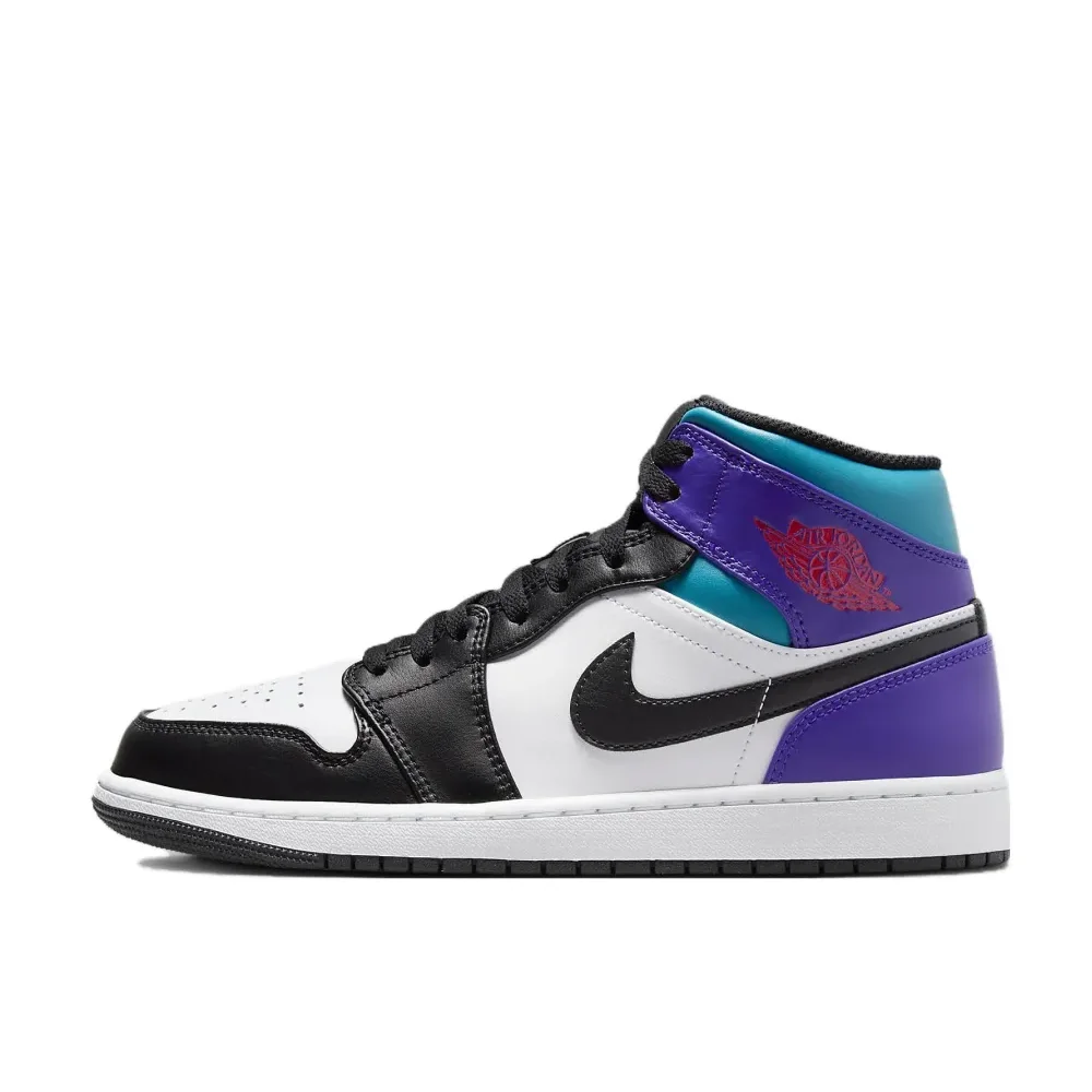 Nike New Arrival Air Jordan 1 MID Men's and Women's sneakers classic model Sports Shoes Fashion breathable sneaker