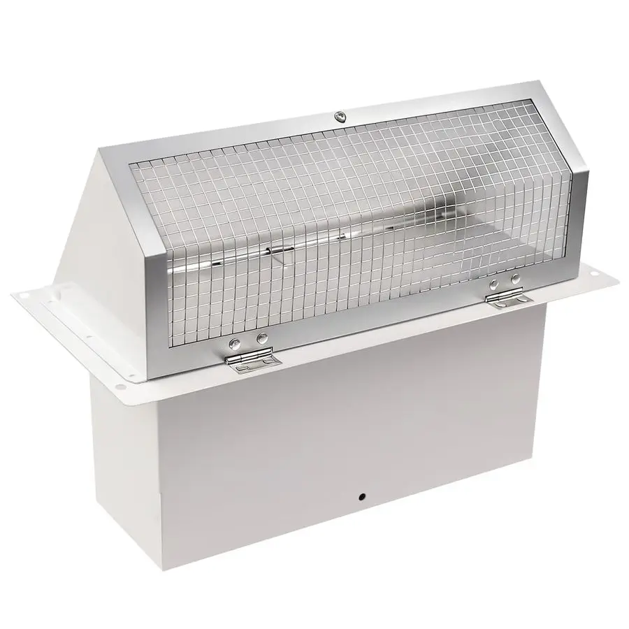 

Vent Cap for Microwave amp Range Exhaust Vent Hood, 31 4 x 10 Exhaust Vent, White, for Kitchen Bathroom RV Exterior Duct Ventila