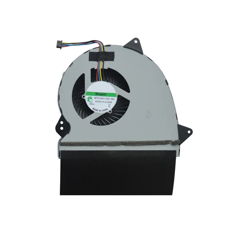 New Laptop CPU Cooling Fan for ASUS FX-PLUS GL552 GL552JX GL552VM GL552L FX-Pro ZX50V ZX50J Cooler MF75120V1-C251-S9A