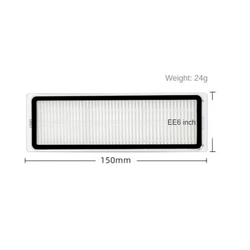 Le nouveau filtre Hepa de remplacement 5 pièces pour aspirateur Robot Bot L10S Ultra/ S10/ S10 Pro