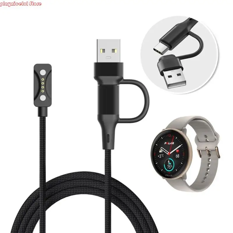 E8BA Universal Smartwatch لـ Vantage Activity يراقب كابل الشحن المغناطيسي تجديد الطاقة السريع