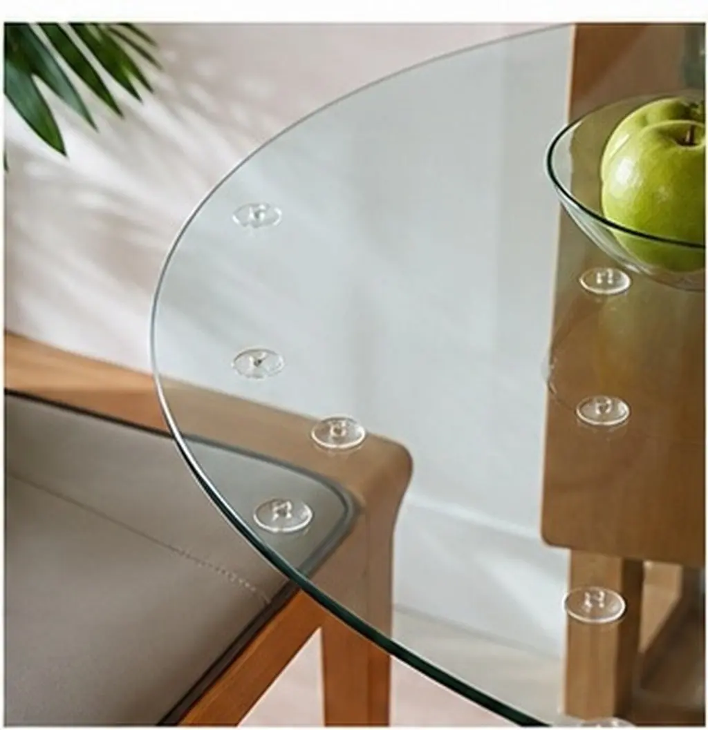 100Pcs 19Mm Small Transparent Suction Cups for Glass Table Tops Window Corners Reusable Strong Grip Suction Glass Cups