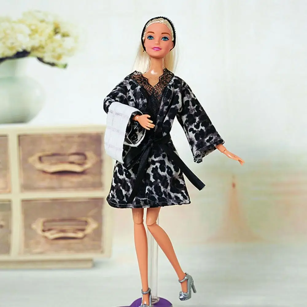 Cute Handmade Bedroom Pajamas Fashion Comfortable Bathrobe Clothes Summer Night Dress For 30cm