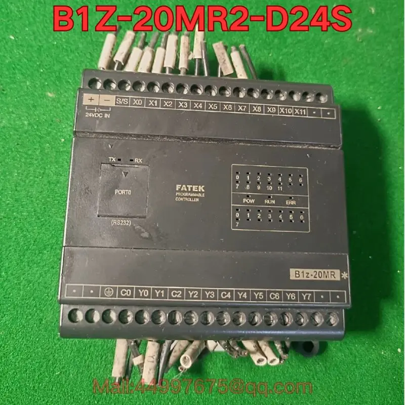 

Second-hand B1Z-20MR2-D24S PLC controller functional test is normal
