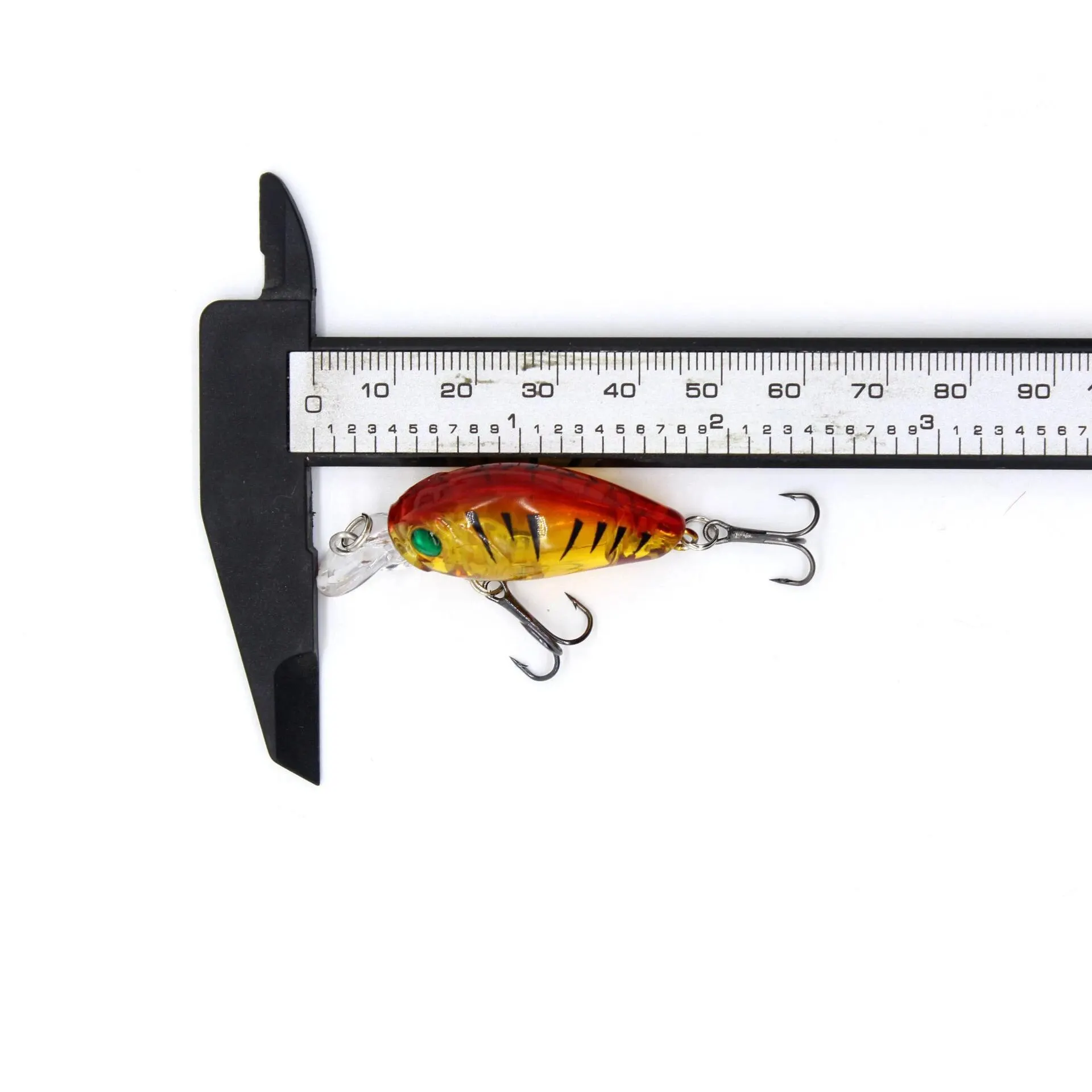 4.8CM 3.8G sztuczne twarde plastikowe małe, głębokie przynęty nurkujące Crankbait, małe, pływające grzechotki — zdjęcie 5