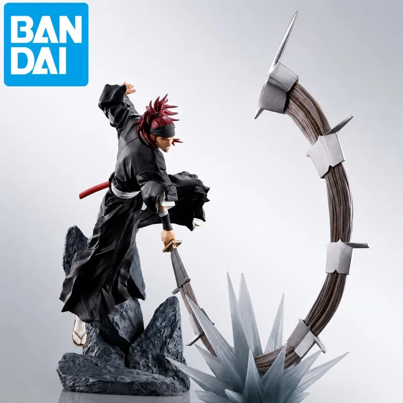In Stock Bandai Original Bandai Spirits Bleach Abarai Renji Action Figure Model Doll Brand New Boxed Anime Characters Toys Model