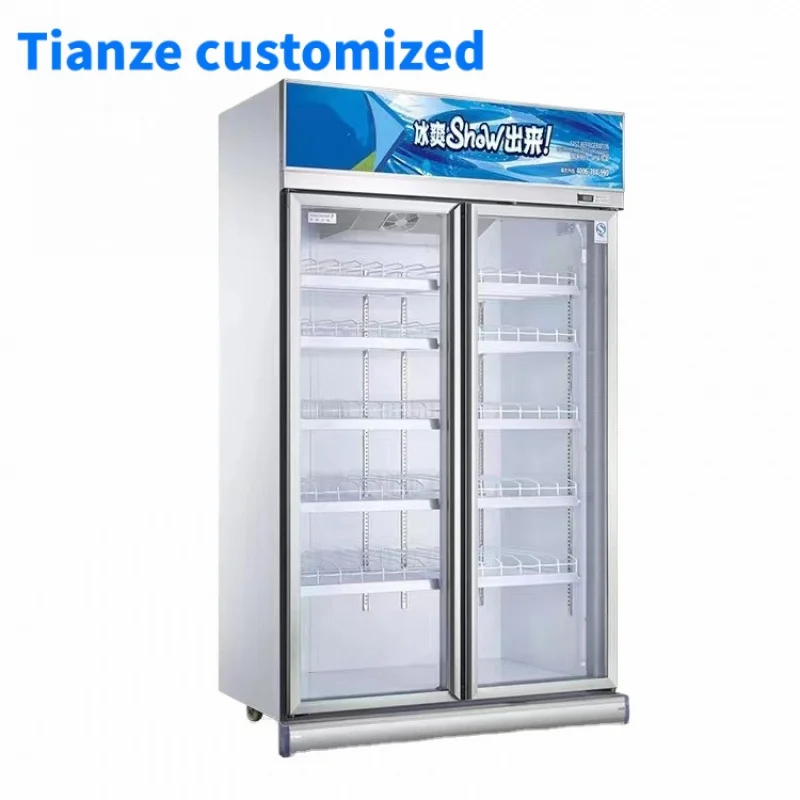 (customized)Supermarket and Convenience Store Refrigerator Convenient Freezer and Cooler