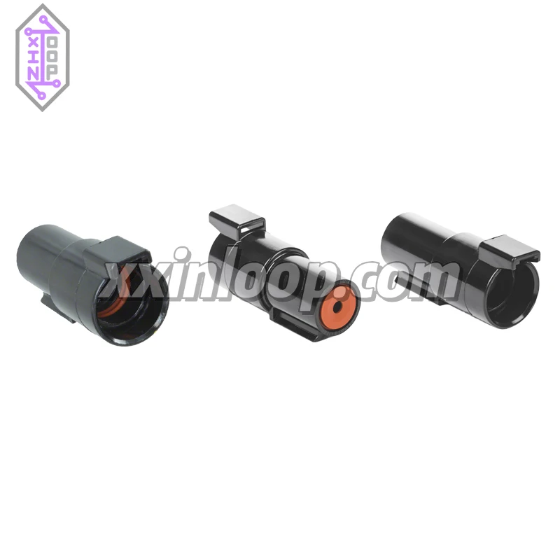 

DTHD04‑1‑8P Single‑Position 1Pin Heavy Duty Sealed Automotive Housing 60A Cable‑to‑Cable Free‑Hanging Connector