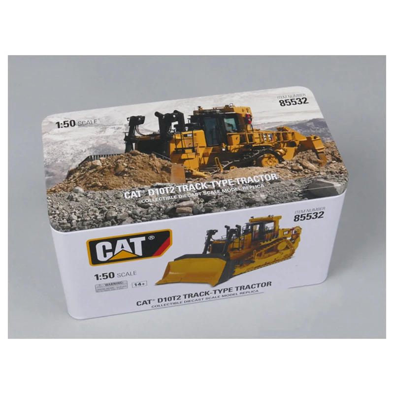 DM CAT Cate~rpillar D10T2 Track Bulldozer Alloy Model Simulated Vehicle 1:50 85532 Gifts Souvenir Toys