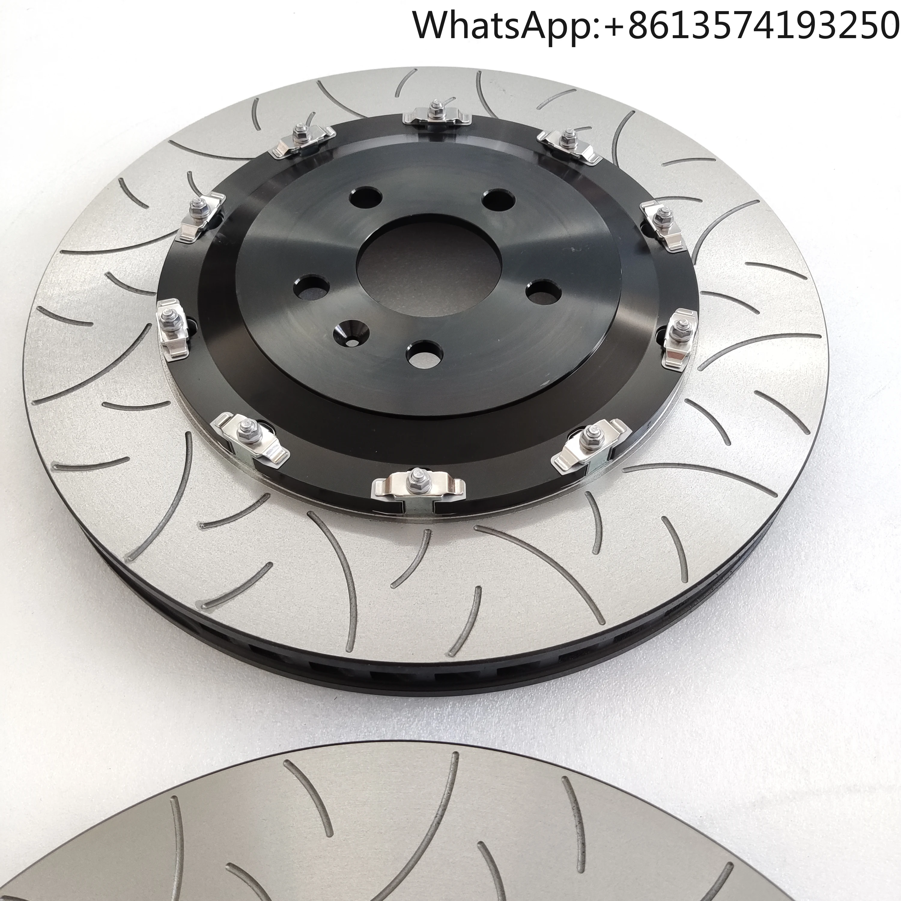 For Custom Large Floating Black Brake Discs 360*30-Front Center Bell for 2022 Hyundai I30N FL Facelift