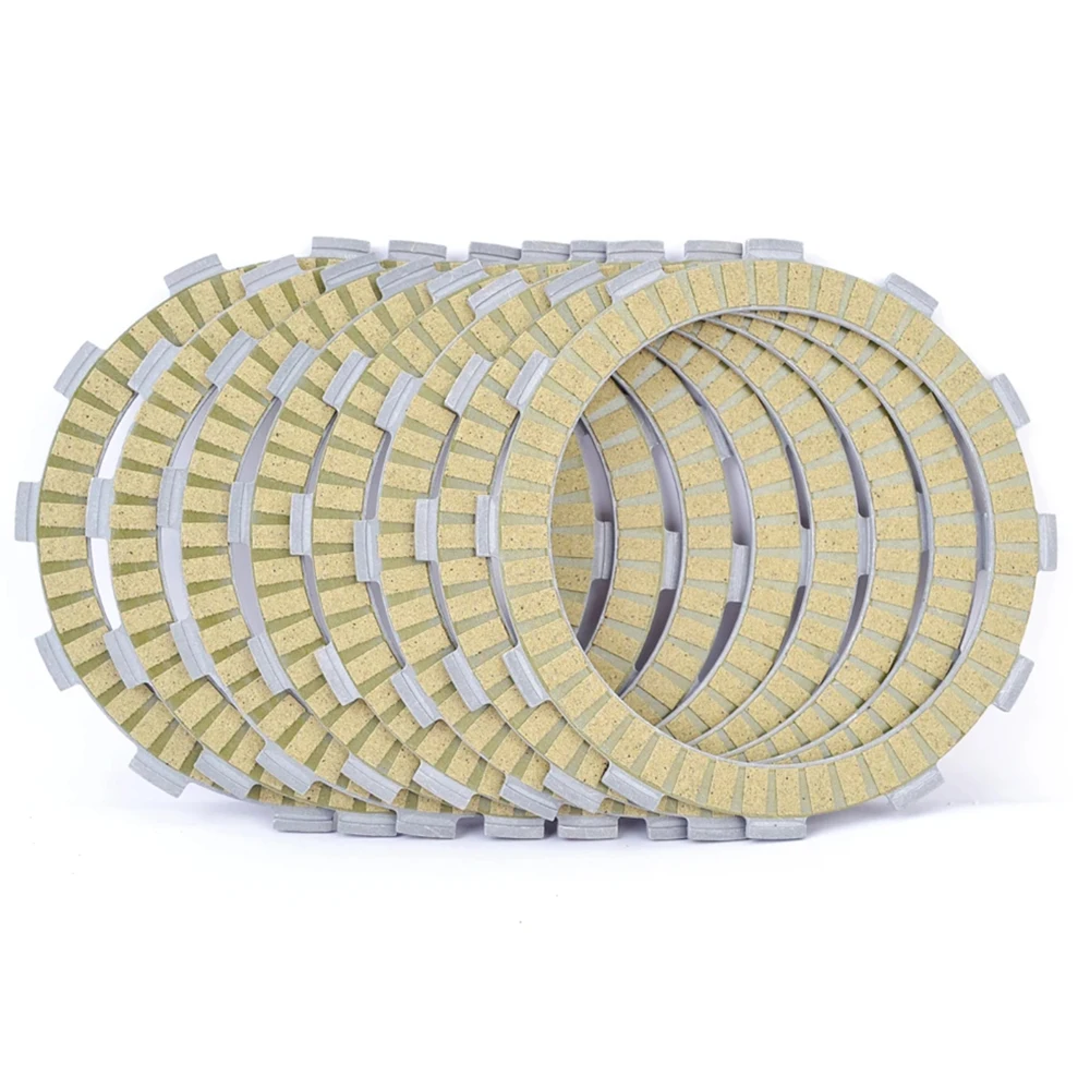 Motorcycle 8Pcs Clutch Frictions Disc Plates Kit For Suzuki DR650SE DR650 DR750 SJ/SK XF650 Freewind DR800 CCM 644 DS/Supermoto