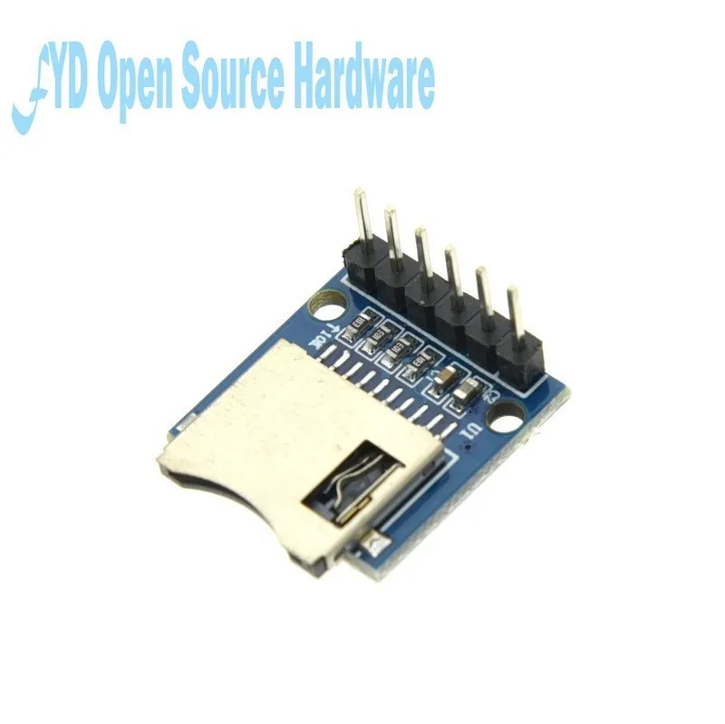 Micro SD card module TF card reader/writer SPI interface with level conversion chip