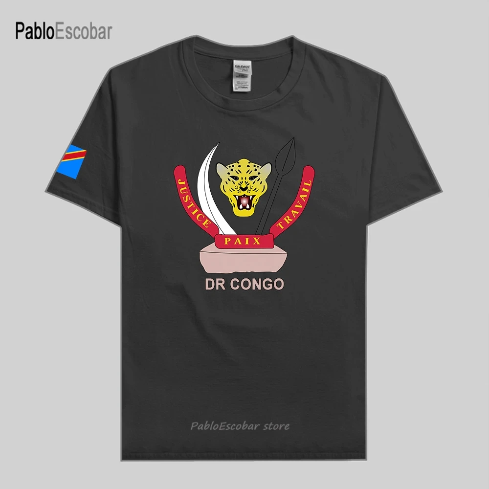 DR Congo men t shirts jerseys nation team cotton t-shirts gyms clothing tees country tops COD DRC DROC Congo-Kinsha Congolese