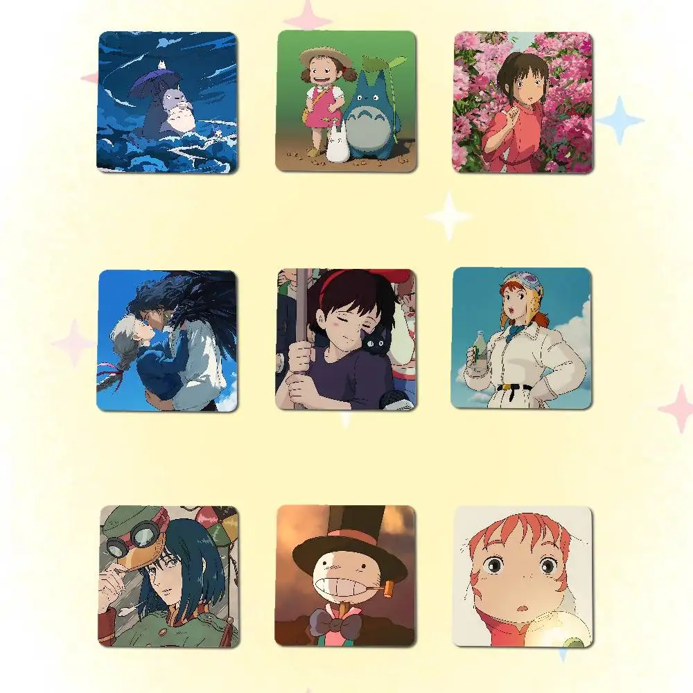 الكلاسيكية G-GhibliS الفن مغناطيس الثلاجة ديكور المنزل مغناطيس Ins نمط مغناطيس ديكور المغناطيس