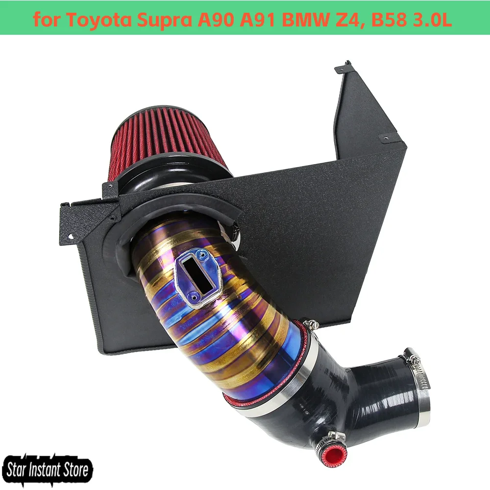 

Kyostar 4'' Titanium Cold Air Intake System for BMW B58 2019+ M340i G20 G21 2020+ M440i G22 G23 2022+ M240i G42