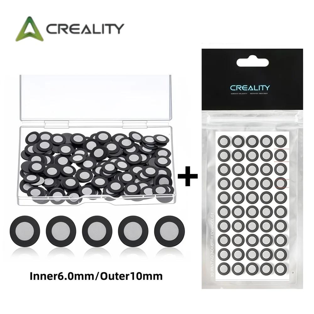 Creality 3D Scanning Marker Kit(Inner6.0mm/Outer10mm),Magnetic Tracking Dots &Diffuse Reflection Markers (Adhesive Tear-Off Pad)