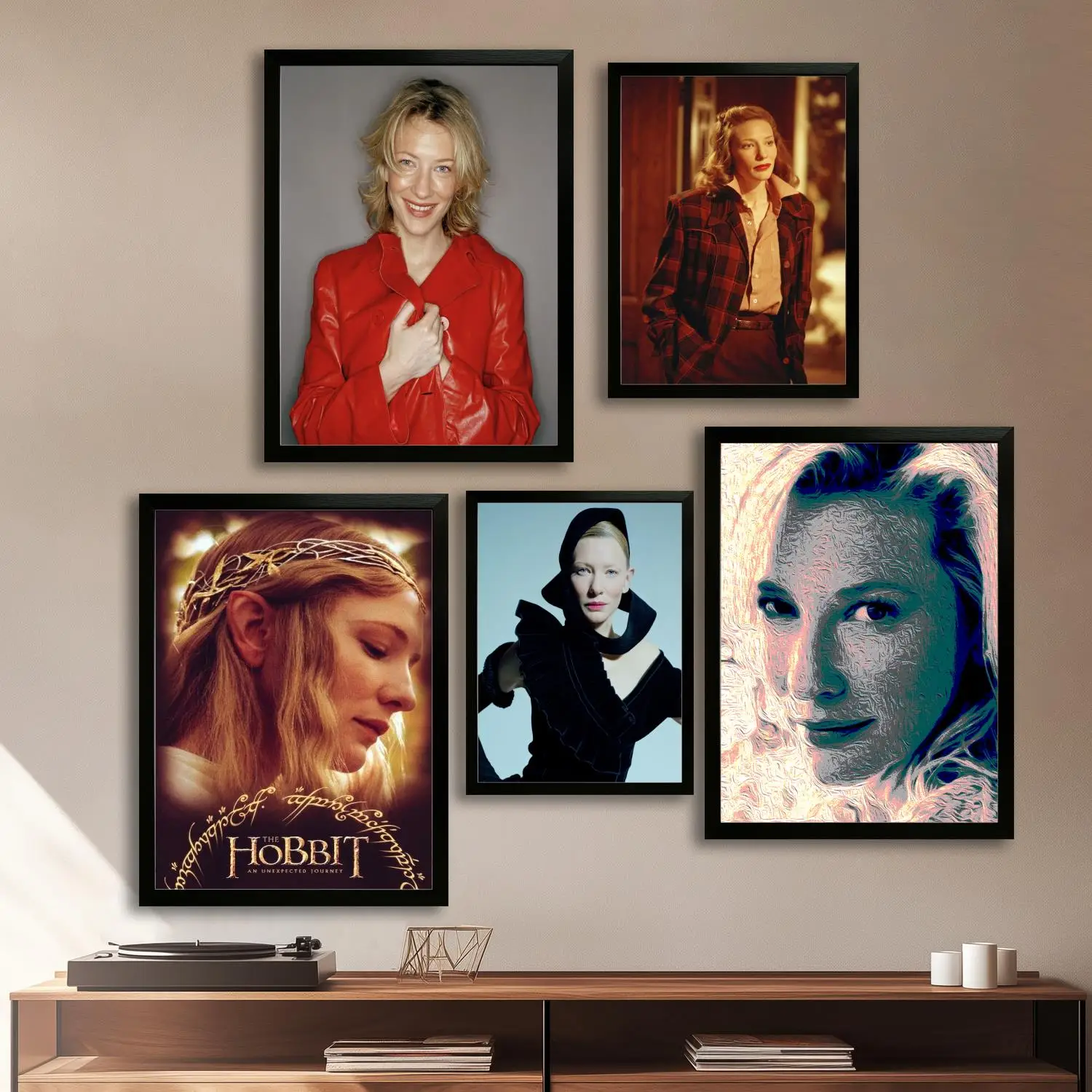 cate blanchett Canvas Art Poster and Wall Art, Picture Print, Modern Family, Bedroom Decor, Posters,Decorative painting