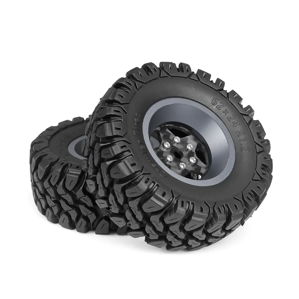 Carbon Faser Legierung 1,2 Zoll Beadlock Radnabe Felgen für 1/18 TRX4M SCX24 FMS FCX18 FCX24 Furitek RC Auto Metall Upgrade Teile – Detail 23