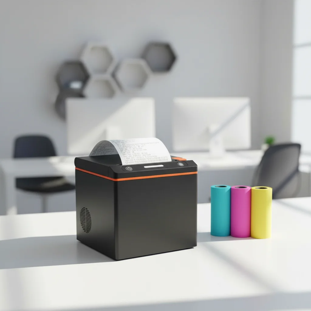80mm Thermal Receipt Printer High Speed 300mm/s USB LAN WIFI for Bluetooth Wireless POS Printer