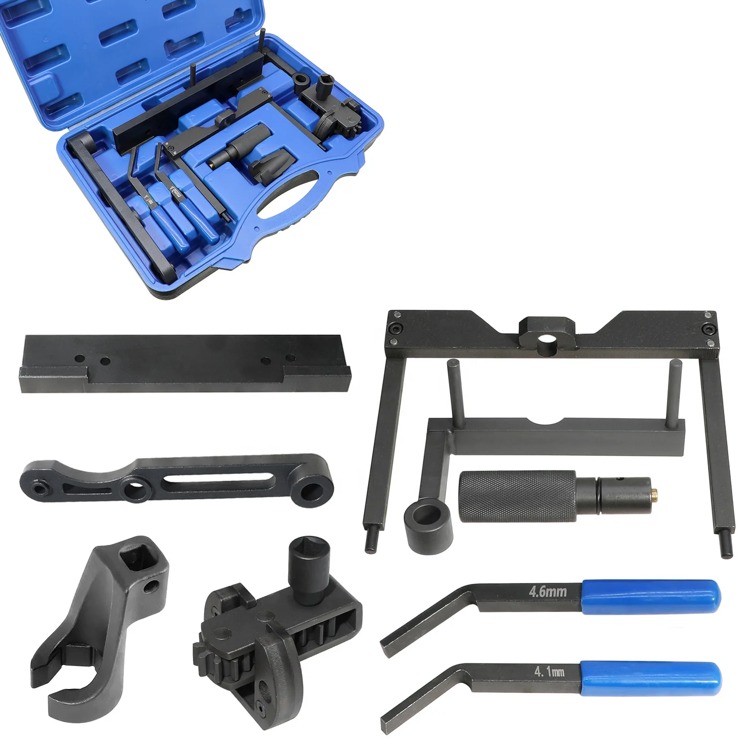 9PCS Camshaft Timing TDC Locating Pin Engine Brake Adjustment Tool for Detroit  DD13 DD15 DD16 Mercedes Benz Actros Aetgo