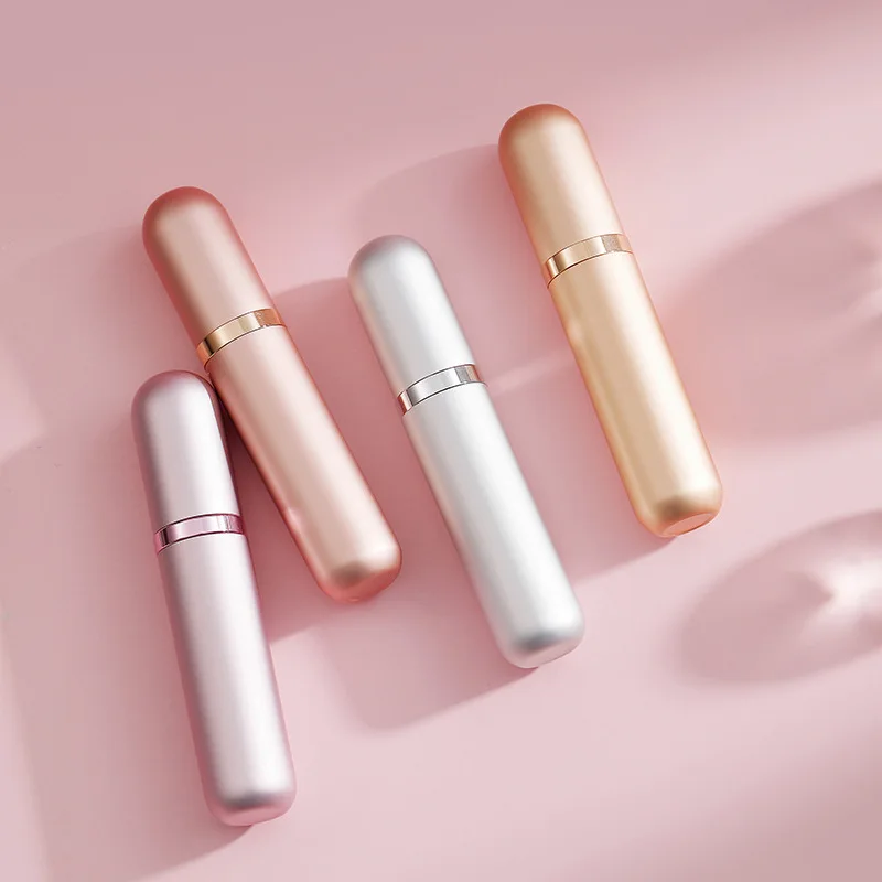 Mini botella de Perfume recargable, dispensador de Perfume con relleno inferior cosmético portátil, contenedor de líquido, botella para herramienta de viaje