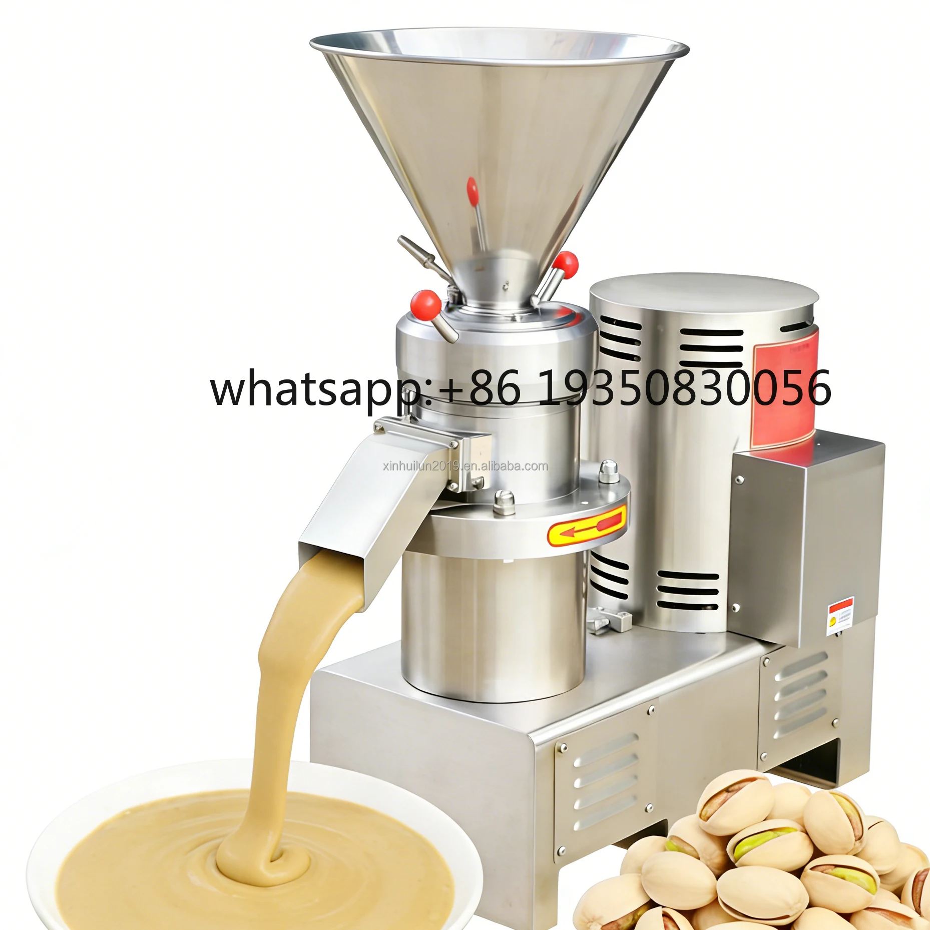 

High Quality Stainless Steel Pistachio Nuts Butter Peanut Butter Colloid Mill Creamy Nut Butter Pistachio Peanut Paste Maker