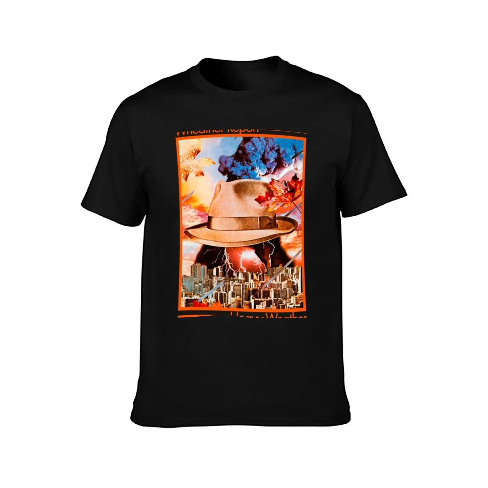 Heavy Weather By Weather Report T-Shirt, Summer Casual Cotton Tee, Oversized Streetwear Tops, Vintage Graphic Print, 100% Cotton