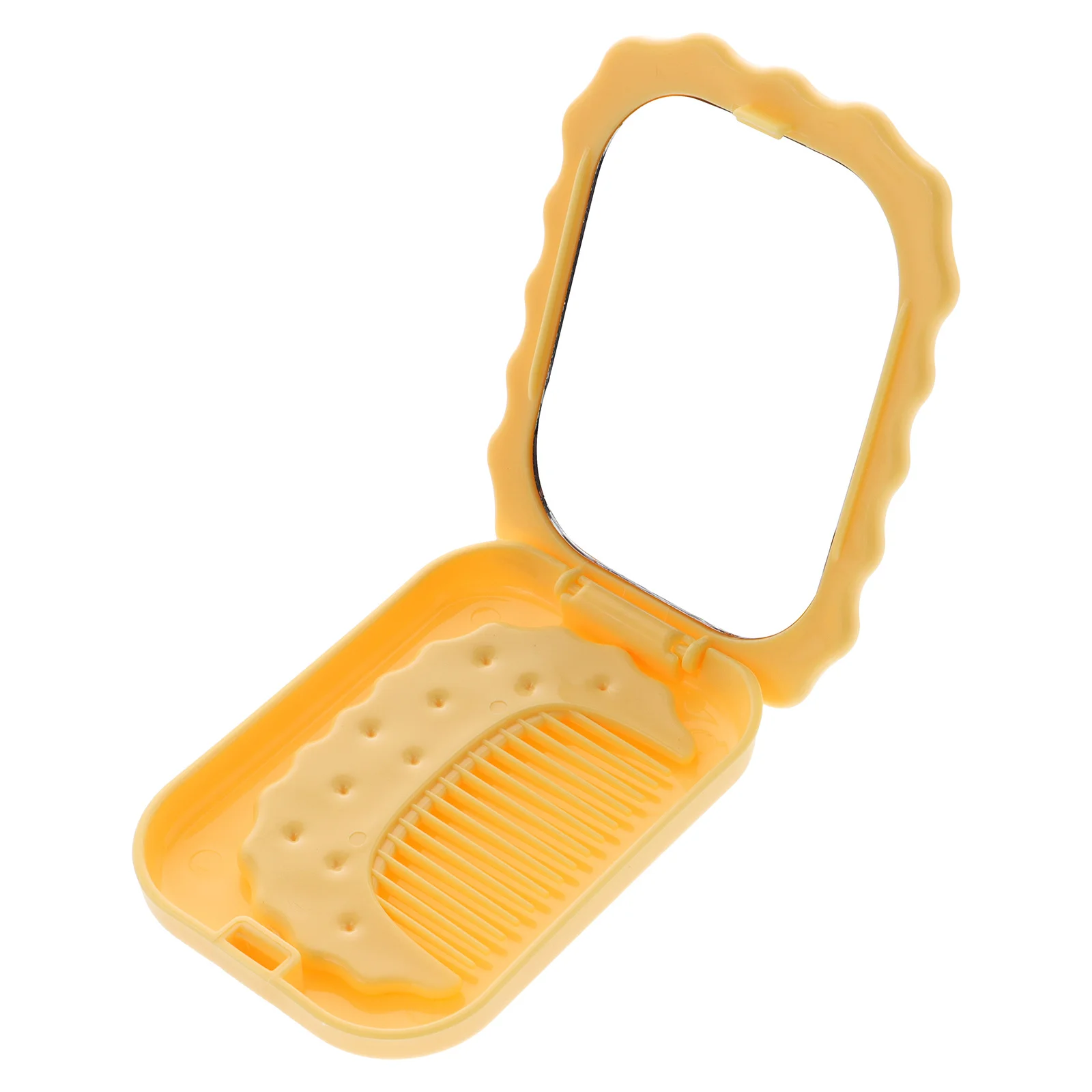 Specchio compatto pieghevole di piccole dimensioni, leggero, facile da trasportare, per trucco, riflessione, specchio da viaggio per camera da letto