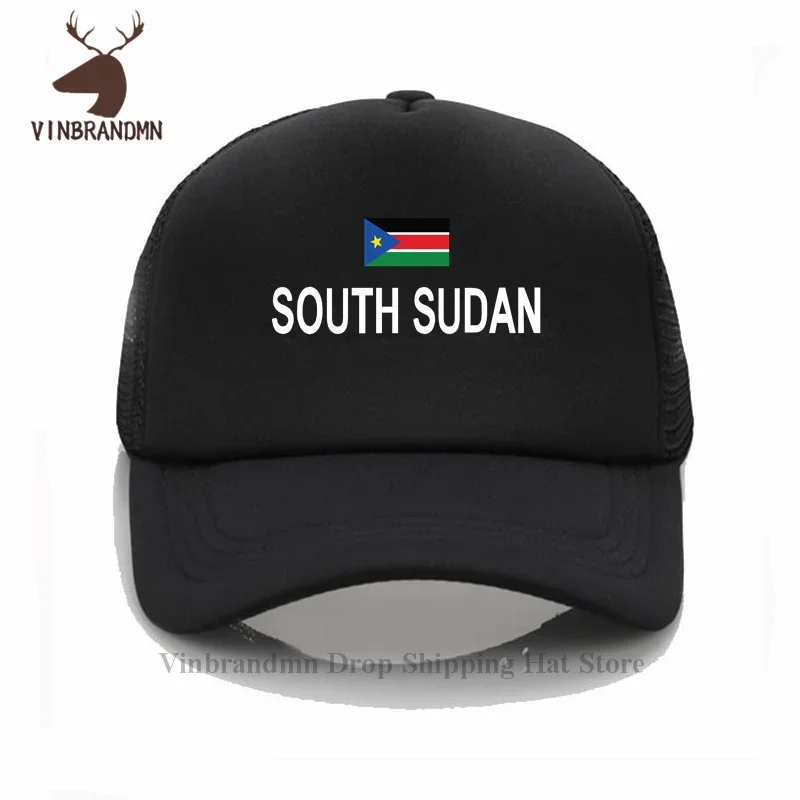 South Sudan men women bucket hats 2024 hot sale cotton baseball cap country sporting Sudanese SSD outdoor fishing fisherman hats