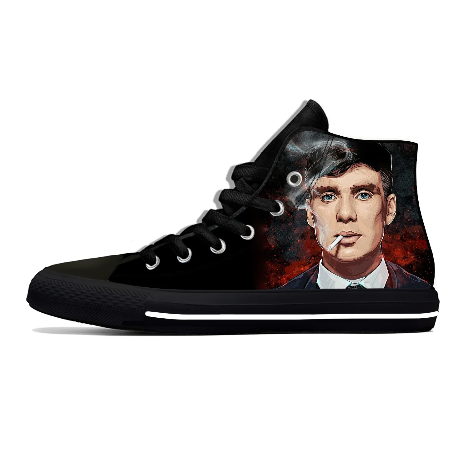 Hot Summer Peaky Blinders Tommy Shelby Fashion Classic Casual Shoes Men Women Latest Sneakers Classic High Top Board Shoes