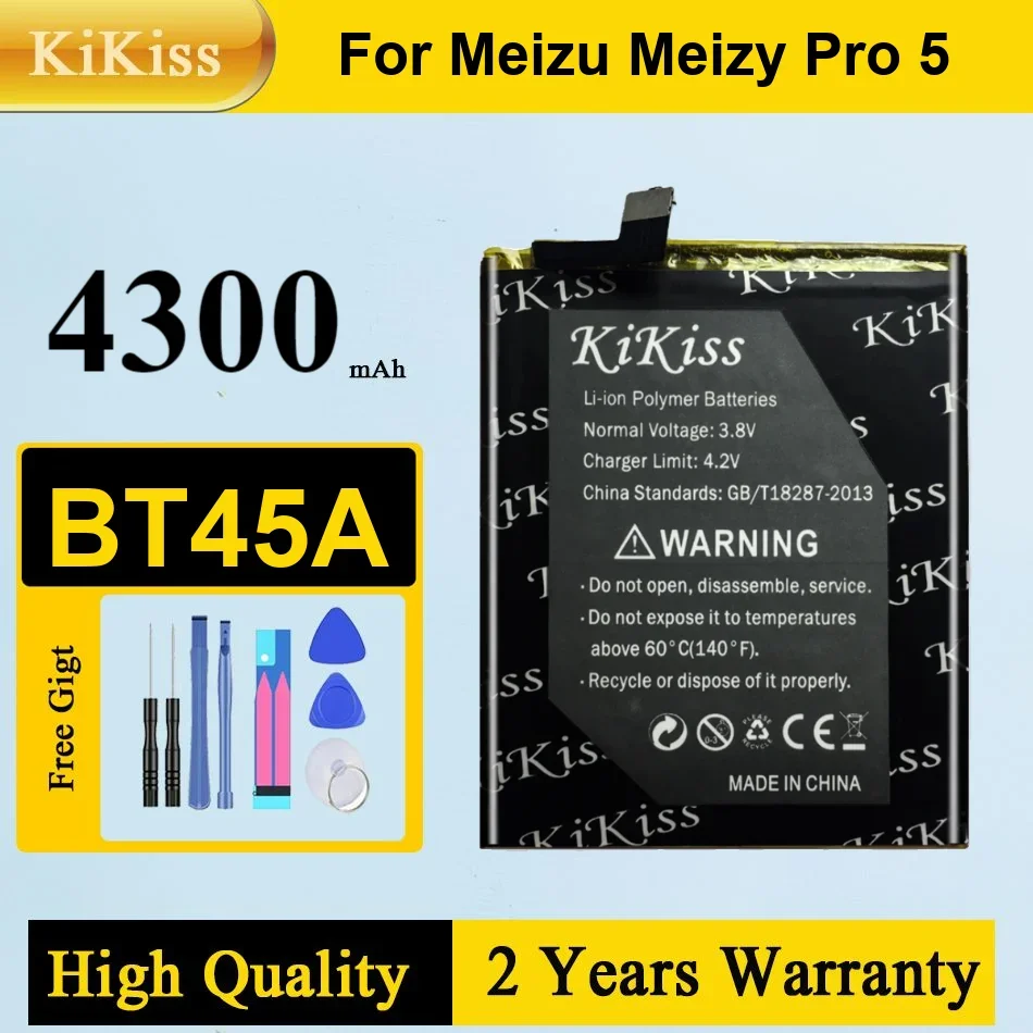 

Батарея Kikiss 4300 мАч BT45A для Meizu Meizy Pro 5