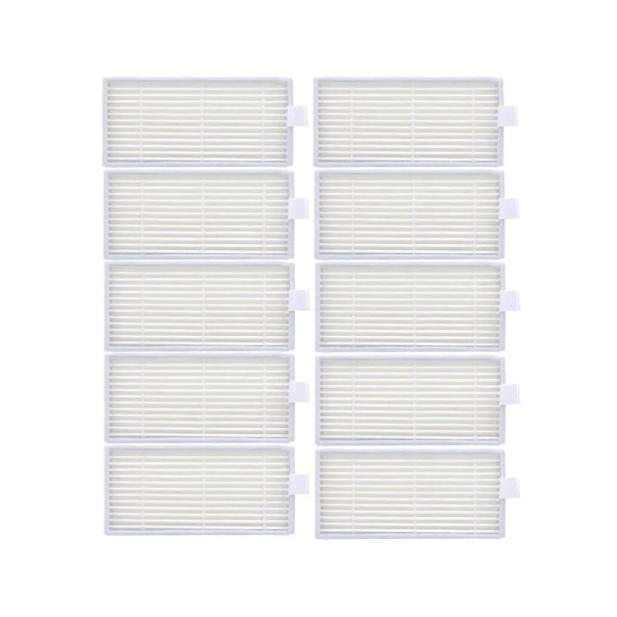 10 sztuk filtr Hepa do filtra Hepa V5 V5S V3 V3S V5S V50 Pro V55 X5 odkurzacz robot
