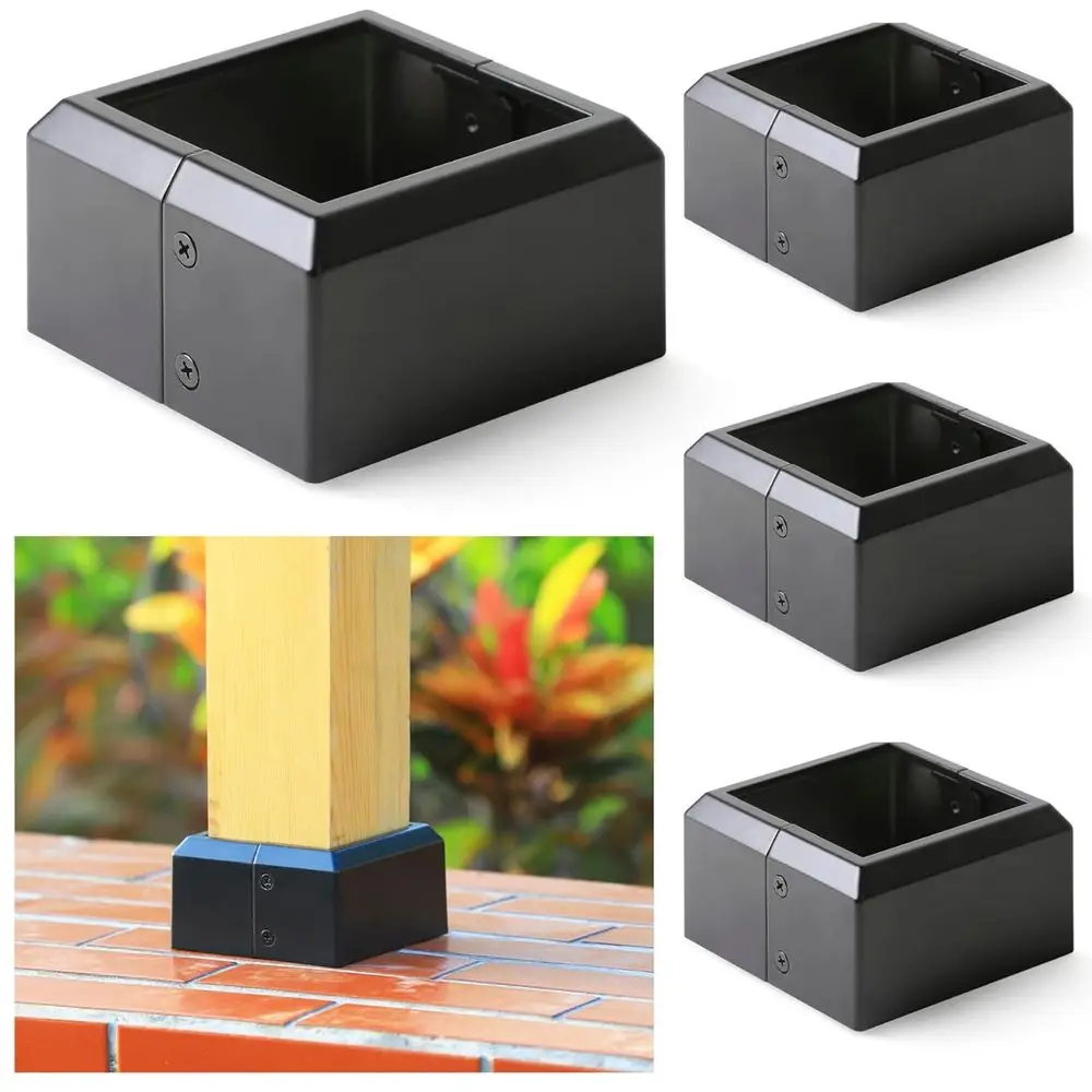 

Комплект из 4 алюминиевых накладок на основания столбов для систем ограждений веранд