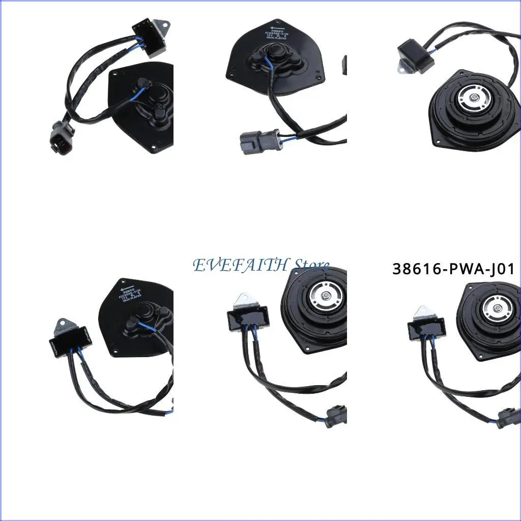 

Двигатель вентилятора радиатора двигателя 124B для 38616-PWA-J01 38616-PWA-A01 611010 065000-3070 Решение для охлаждения