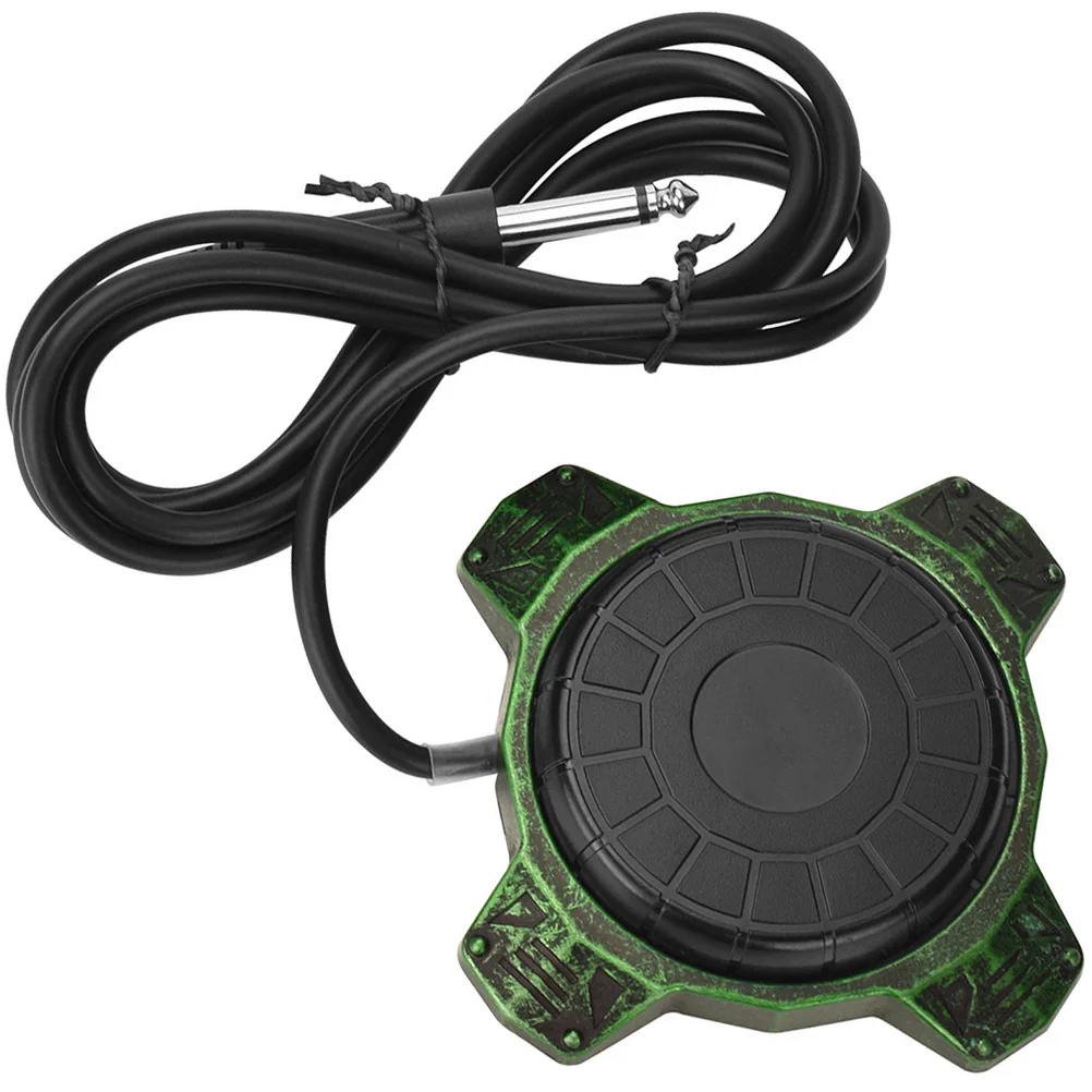 1 قطعة دواسة القدم الوشم الأسلاك النحاسية تصميم عدم الانزلاق لآلة الوشم المهنية إمدادات الطاقة ملحق آلة الوشم