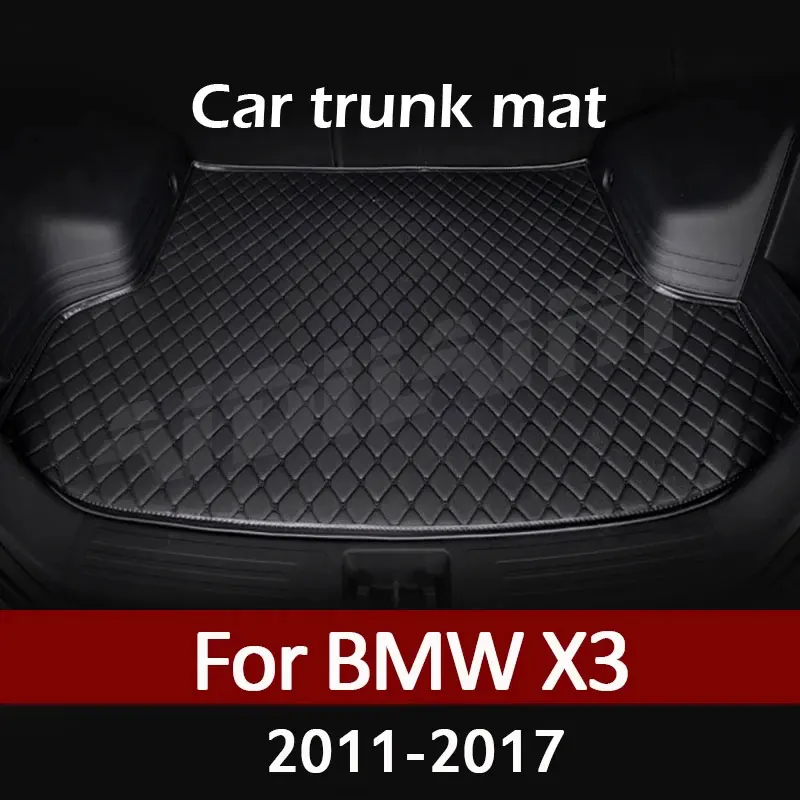 Car trunk mat for BMW X3 F25 2011 2012 2013 2014 2015 2016 2017 cargo liner carpet interior accessories cover