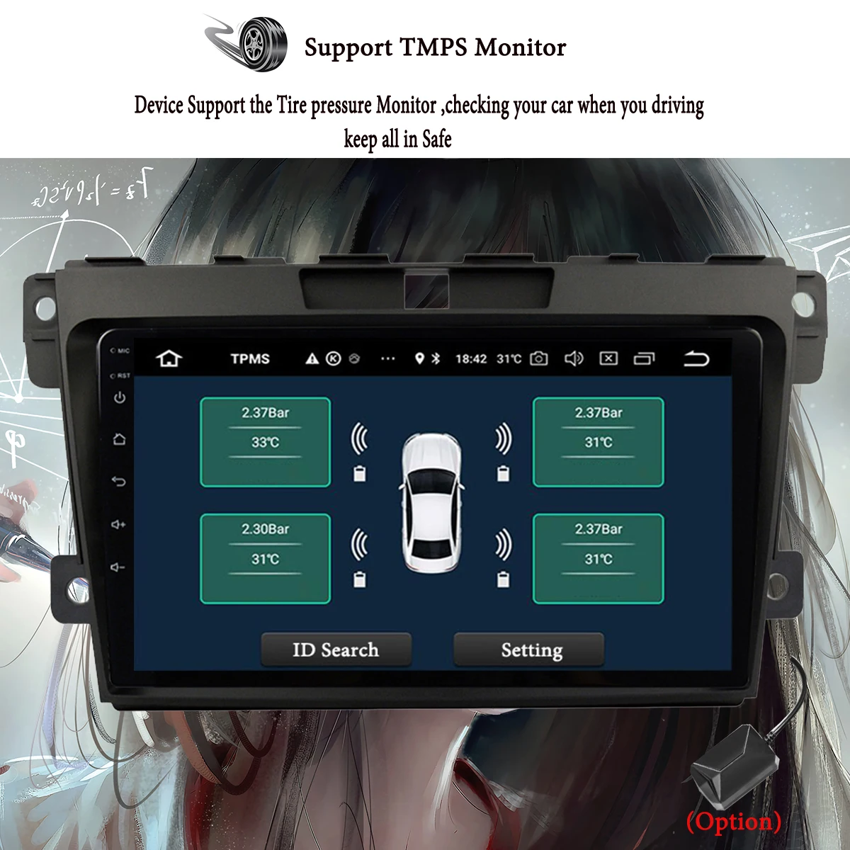 9 "4G Lte Carplay Android14 8G + 128G راديو السيارة الوسائط المتعددة مشغل فيديو الملاحة GPS لمازدا CX7 CX-7 CX 7 2007-2015 رئيس وحدة