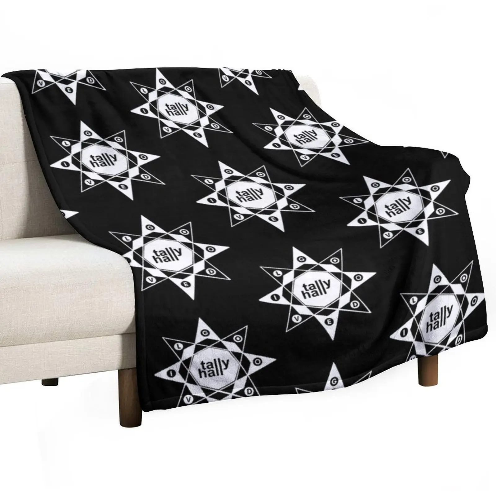 Tally Hall goodevil white Throw Blanket Camping Plush Beach Summer Luxury Thicken Thermals For Travel Blankets