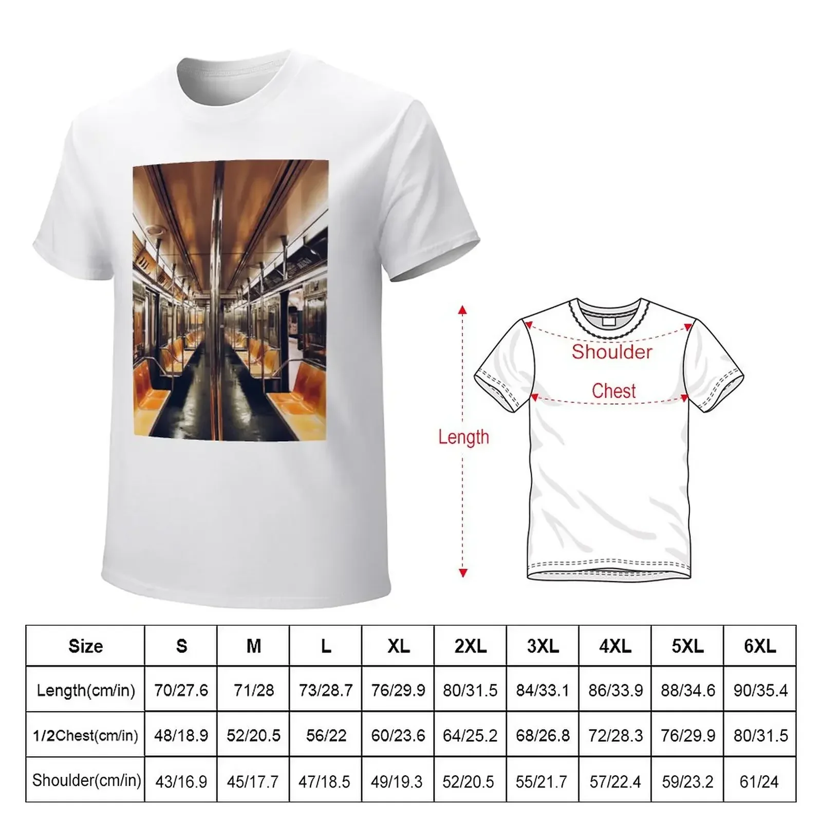 Empty Train T-Shirt plus sizes quick-drying cute clothes customs men t shirts