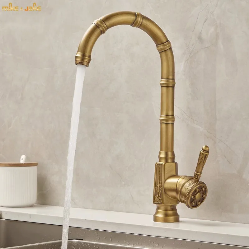 antique brass tap basin faucet vintage kitchen sink tap brass tap torneira banheiro basin mixer water bronze faucet