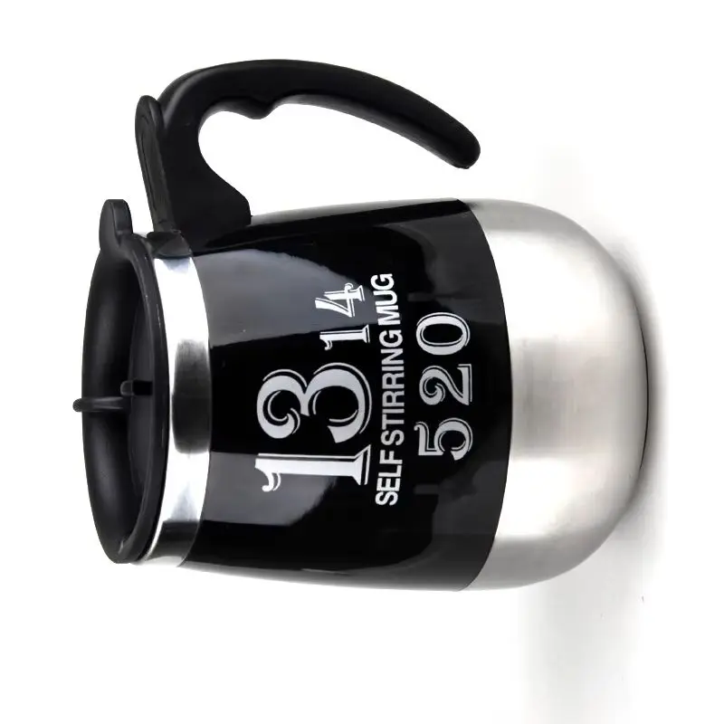 Tazas de café autoagitables, taza mezcladora de café eléctrica, taza mezcladora automática de acero inoxidable, taza de café, taza para beber, 350ml, vaso, copo