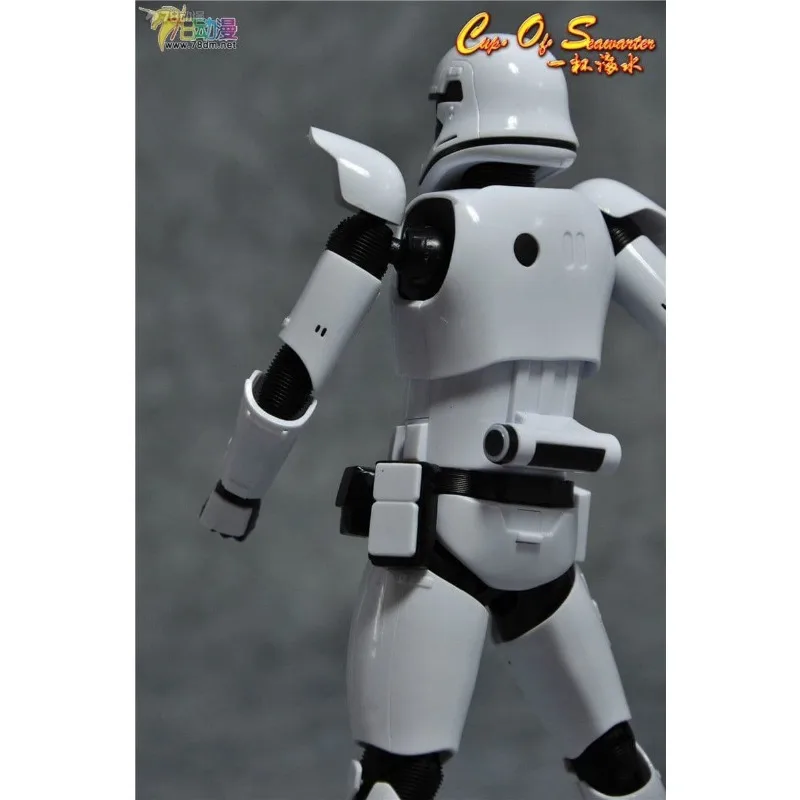 BANDAI Echte STAR WARS-serie Karakterserie 1/12 First Order Storm Trooper Plastic Assembly Model Collectibles