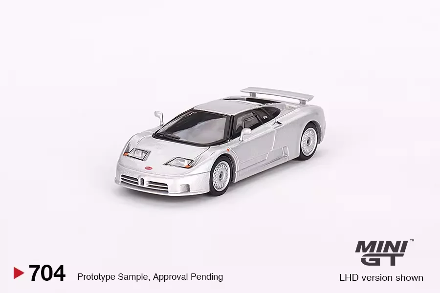 TSM MODELS MINIGT 1:64 Bugatti series Vision Gran EB110 GT divo Centodieci diecast alloy car model gifts