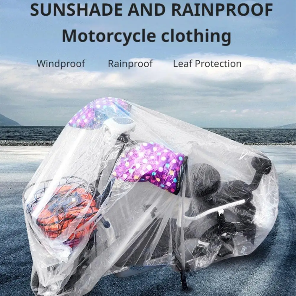 

Universal Motorcycle Cover PE Film Bicycle Cover Rainproof And Dustproof Battery Car Cover Motorcycle Accessories